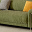 Coussin en chenille vert-685692372-685692368