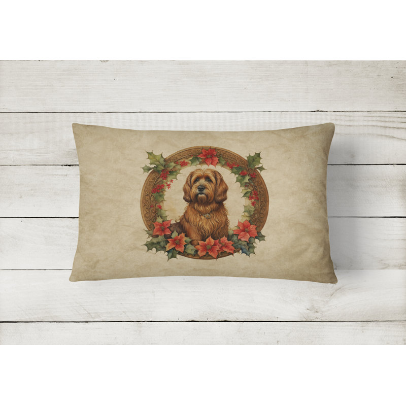 Coussin Christmas, 12 po x 16 po, Rectangulaire
