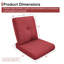 Coussin de siège / dossier d'extérieur Schutt-2097389525-2115666461