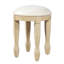 Coiffeuse de maquillage avec miroir et tabouret