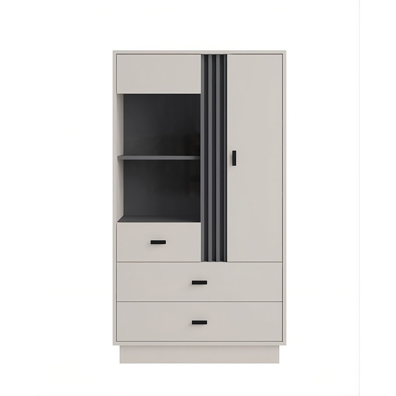 Display Cabinet, Cashmere/Anthracite