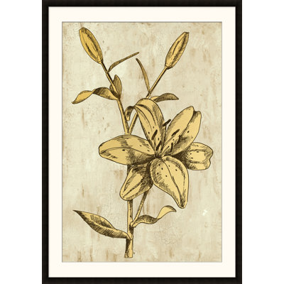 Gilded Florals 4 Painting