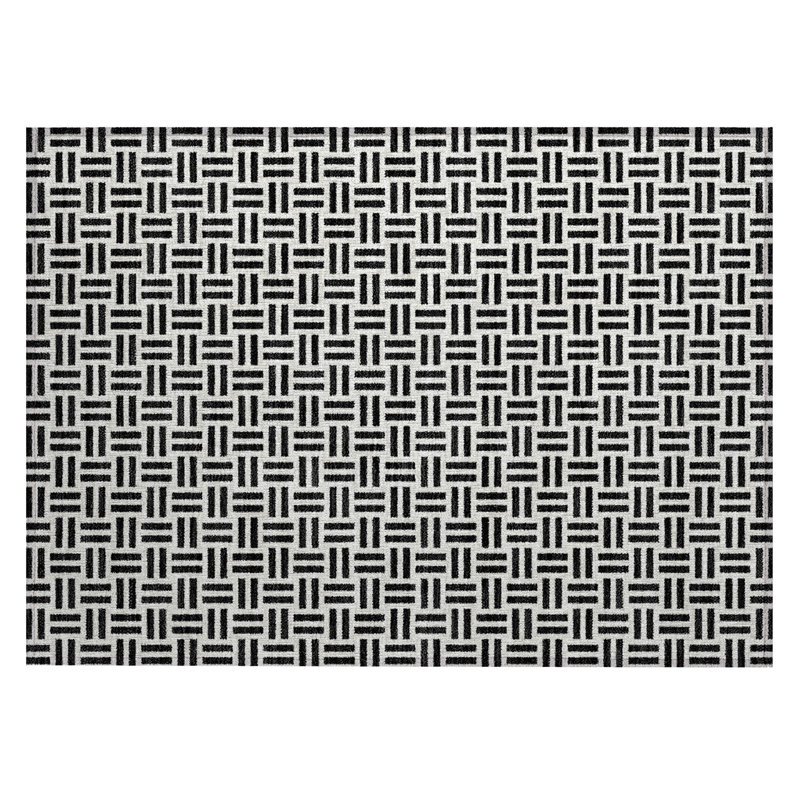 Aquaisha Geometric Indoor Rug, Rectangle 1'8" x 2'6"
