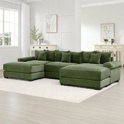 Très grand canapé modulaire 130 po Cloud