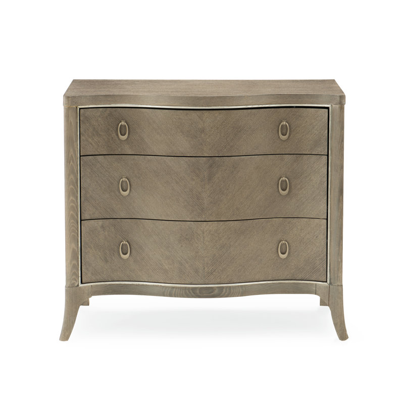 Avondale 3 - Drawer Solid Wood Nightstand