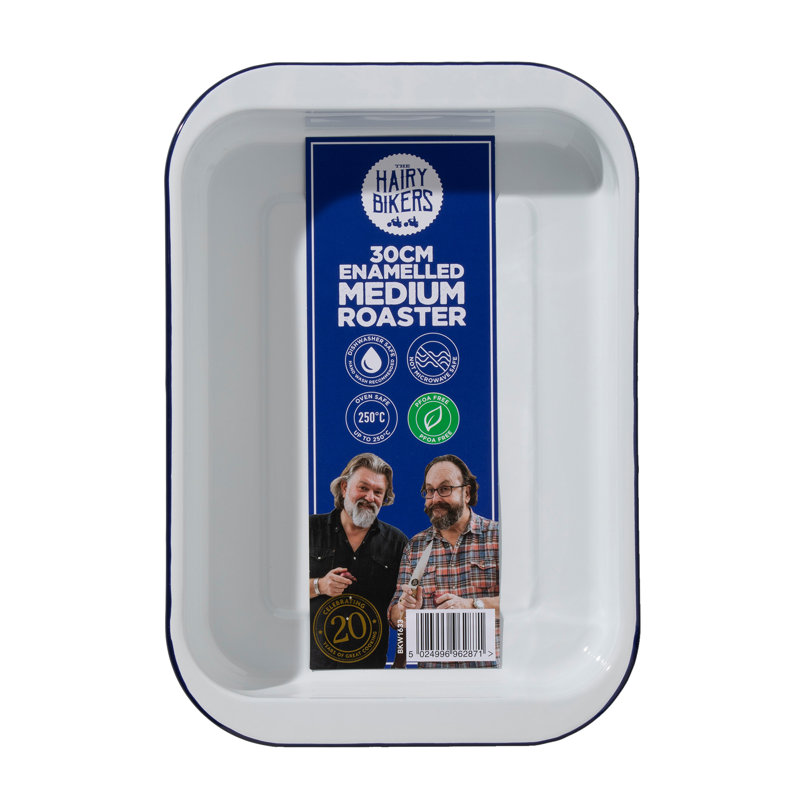 Hairy Bikers Rectangle Steel Baker Bakeware, 5.5cm H x 35cm L x 24.7cm W