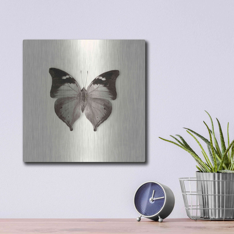 «Butterfly VII BW» par Debra Van Swearingen, H 12 po x l 12 po