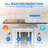 Aluminum Alloy Window Awning Solid Polycarbonate Sheet Canopy for Door Entrance Panel with Large Drainage Grooves Bracket-110862406-110862403