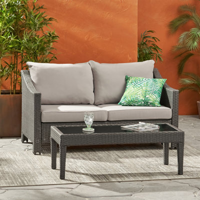 ANTIBES LOVESEAT & TABLE