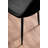Edward Wood Effect Pedestal Dining Table Set with 4 Luxury Faux Leather Dining Chairs-511110008