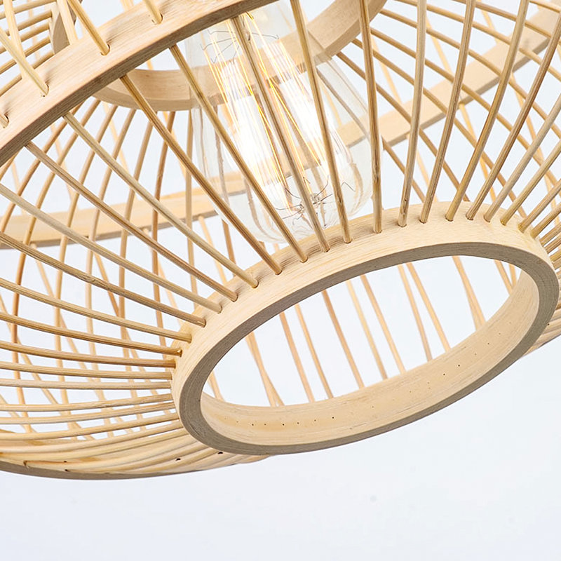 Viehbacher Linear Pendant Light, 1 Light, 37.5cm H x 35cm W x 35cm D.