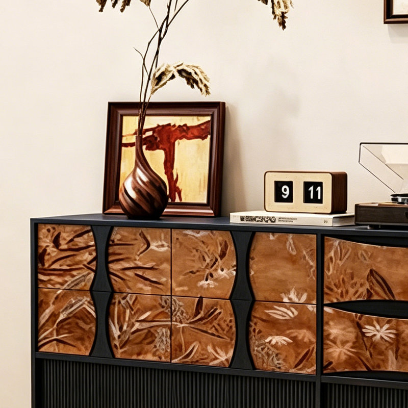 Buffet de style moderne rétro simple