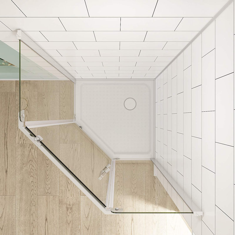 38'' W 38'' D Neo-Angle Triple Shower Base