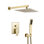 Complete Shower System with Rough-in Valve