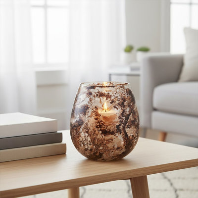 Marble Tabletop Tealight Holder
