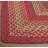 Burkleigh Farmhouse Braided Red Jute Area Rug-613396719