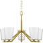 Lustre linéaire moderne à 5 lumières Willams-88566719