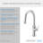 Draper Pull-Down Single Handle Kitchen Faucet-33097821