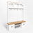Hall Tree 55.1'' Wide With Bench And Shoe Storage-104384695