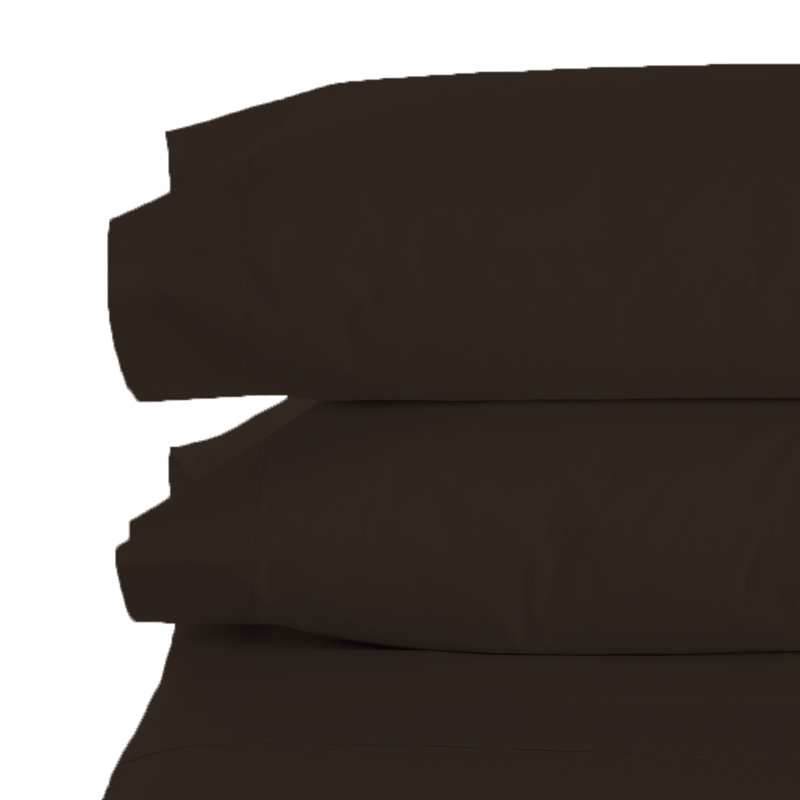 Taie d'oreiller , Taies d'oreiller pour grand lit, Chocolat