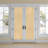 Lamesa Semi Sheer French Door Curtain Single Panel-1635678316-1635678319