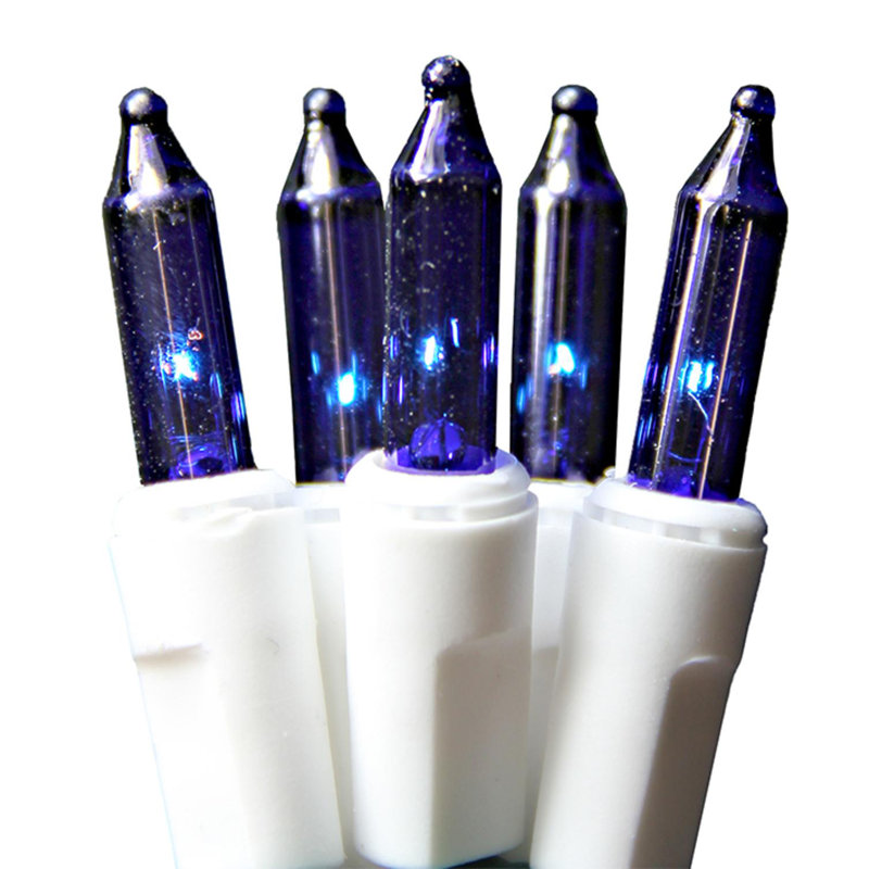 String Lights, White / Blue