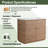40'' Single Bathroom Vanity with Ceramic Top-1048977281