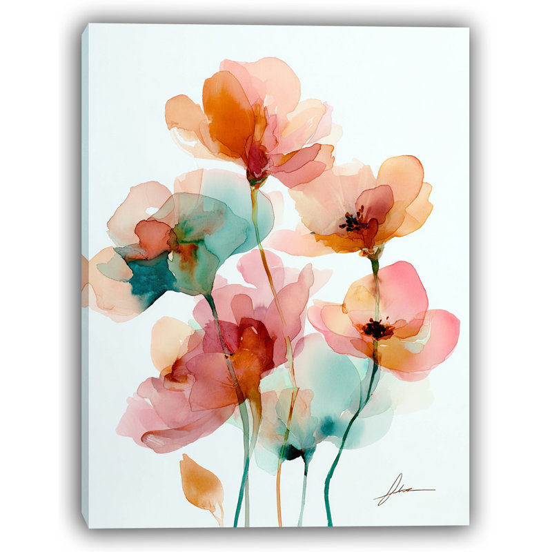 Art sur toile, "Garden Breeze"