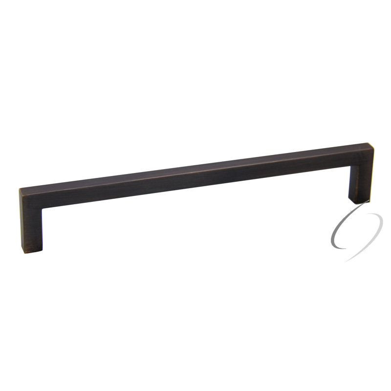 8" Oil Rubbed Bronze Modern Industrial Bar Pull