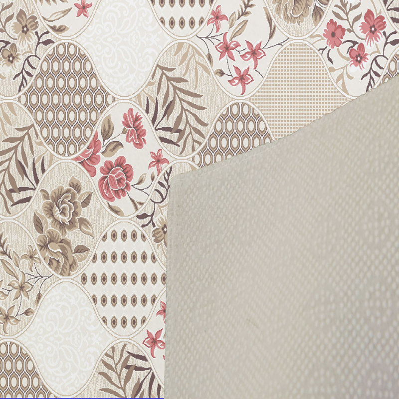 Luxurious 3D Printed Area Carpet, 5.9 x 9.2 Feet | 1% Polyester, .3 in Pile Height, 65 g/m² | Antibacterial & Non-Slip Underside, Machine Washable for Easy Care | Perfect for Living Room, Bedroom, or Office Décor