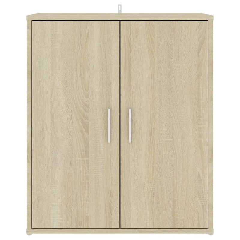 Shoe Cabinet 60x35x70 cm Engineered Wood, Sonoma Oak