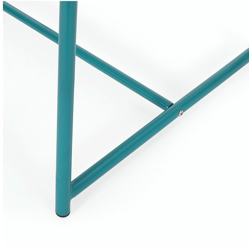KINCAID 13"H SIDE TABLE, Teal