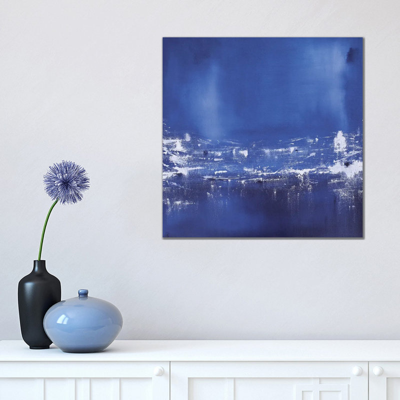 Shivers by KR MOEHR - Floater Frame Print on Canvas, Wrapped Canvas, 45.72 cm H x 45.72 cm W x 1.91 cm D