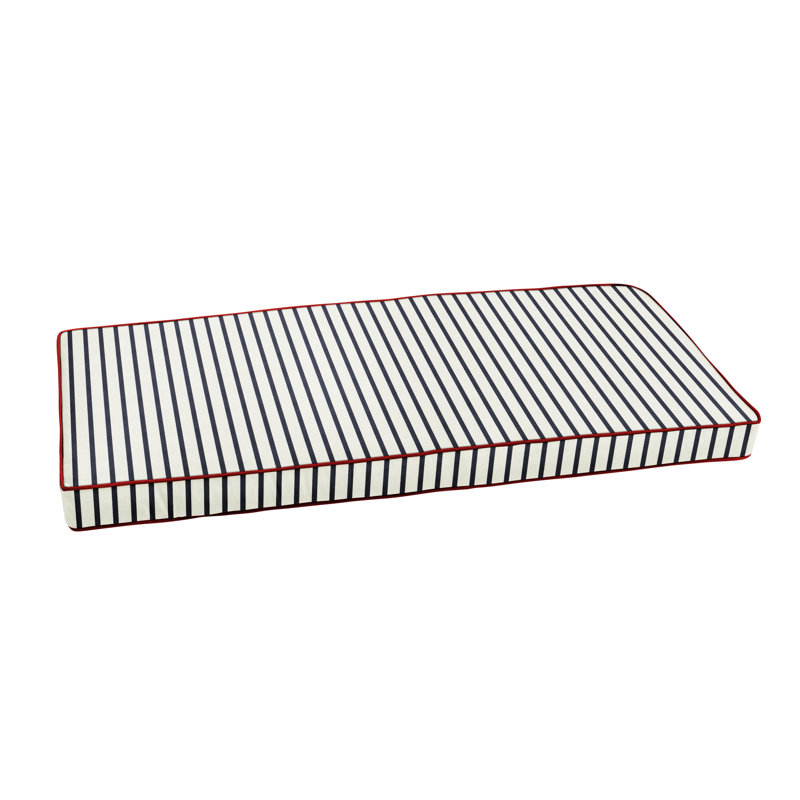 Outdoor Bench Seat Cushion, 2" H x 40" W x  17" D