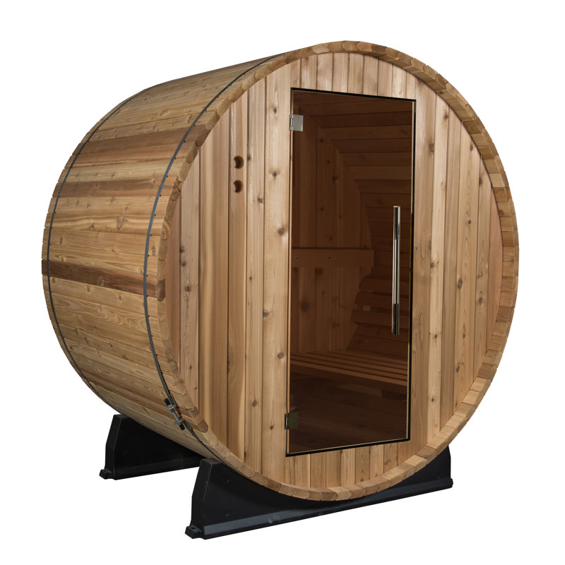 Almost Heaven Saunas Salem 2 - Person Traditional Steam Sauna in Cedar, None