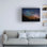 Art mural sur toile tendue - "Wallman Stars" par Royce Bair pour le salon, la chambre à coucher ou le bureau - 14 x 19