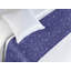 Tapis de lit Ambesonne Ice Skates, patins et rubans lavande foncé, blanc-106943955