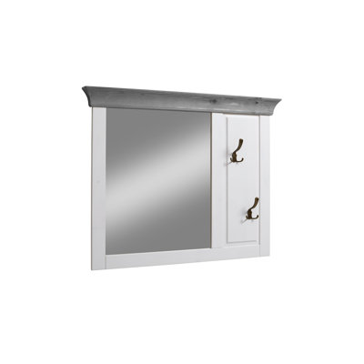 Falkville Wood Wall Mirror