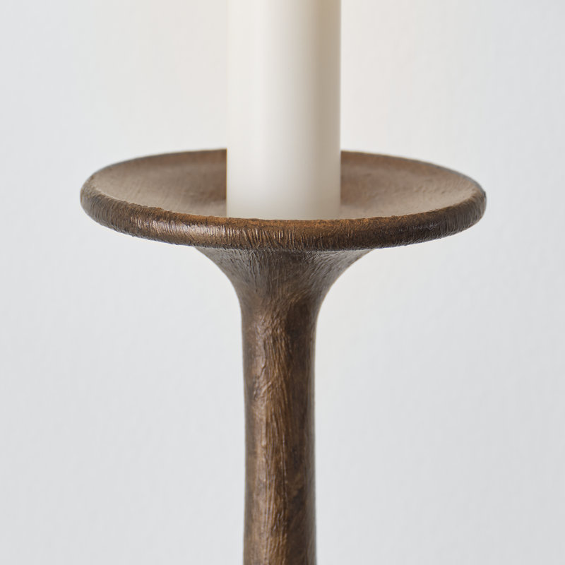 Julie Neill Catina Large Tail Sconce, Antique Bronze Leaf