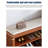 Modern Minimalist Walnut Wood Storage Shoe-Changing Bench