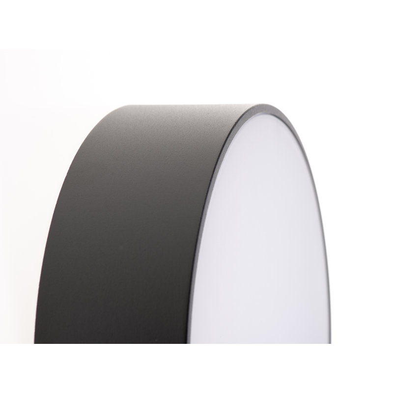 LED Outdoor Flush Mount, 55cm H x 55cm W x 15cm D
