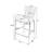 Rozeta Fabric Upholstered Barstools-1866584390