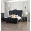 Table de chevet 3 tiroirs Glam Pieds tournés