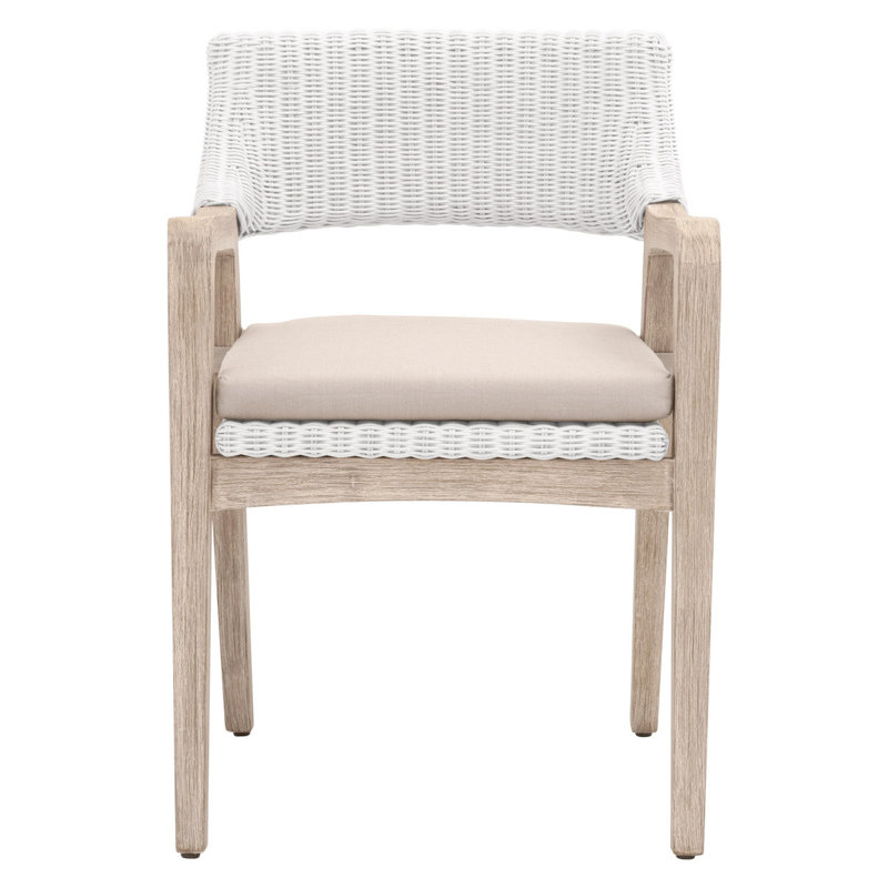 Chaise avec accoudoirs rembourrée Kettil