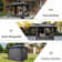 Galvanized Steel Patio Gazebo with Overhang Slope-design Double Roof