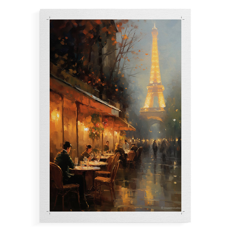 Paysages de la série Cccxxvii - Impression sur toile seulement - non encadrée