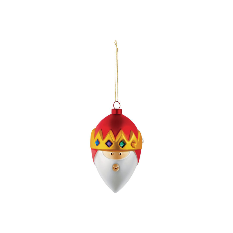 Gaspare 5.51'' Glass People Ball Ornament