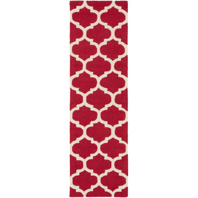 Blaisdell Wool Geometric Indoor Rug