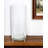 12" Silver And Clear Geometric Iron And Glass Tabletop Hurricane Candle Holder-374356451