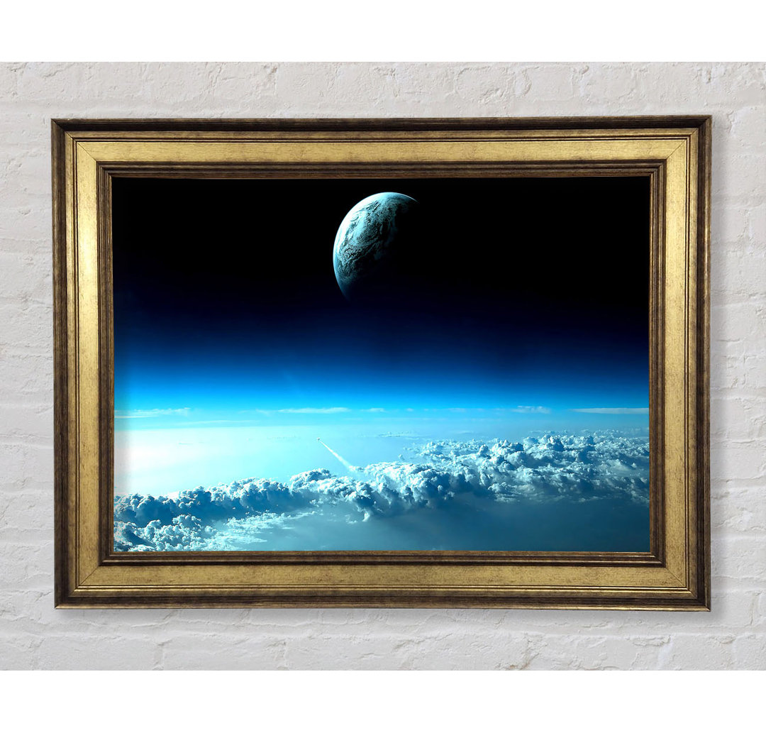 Beautiful Space View - Bilderrahmen Kunstdrucke